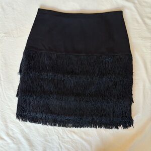 Ann Taylor Fringe Skirt